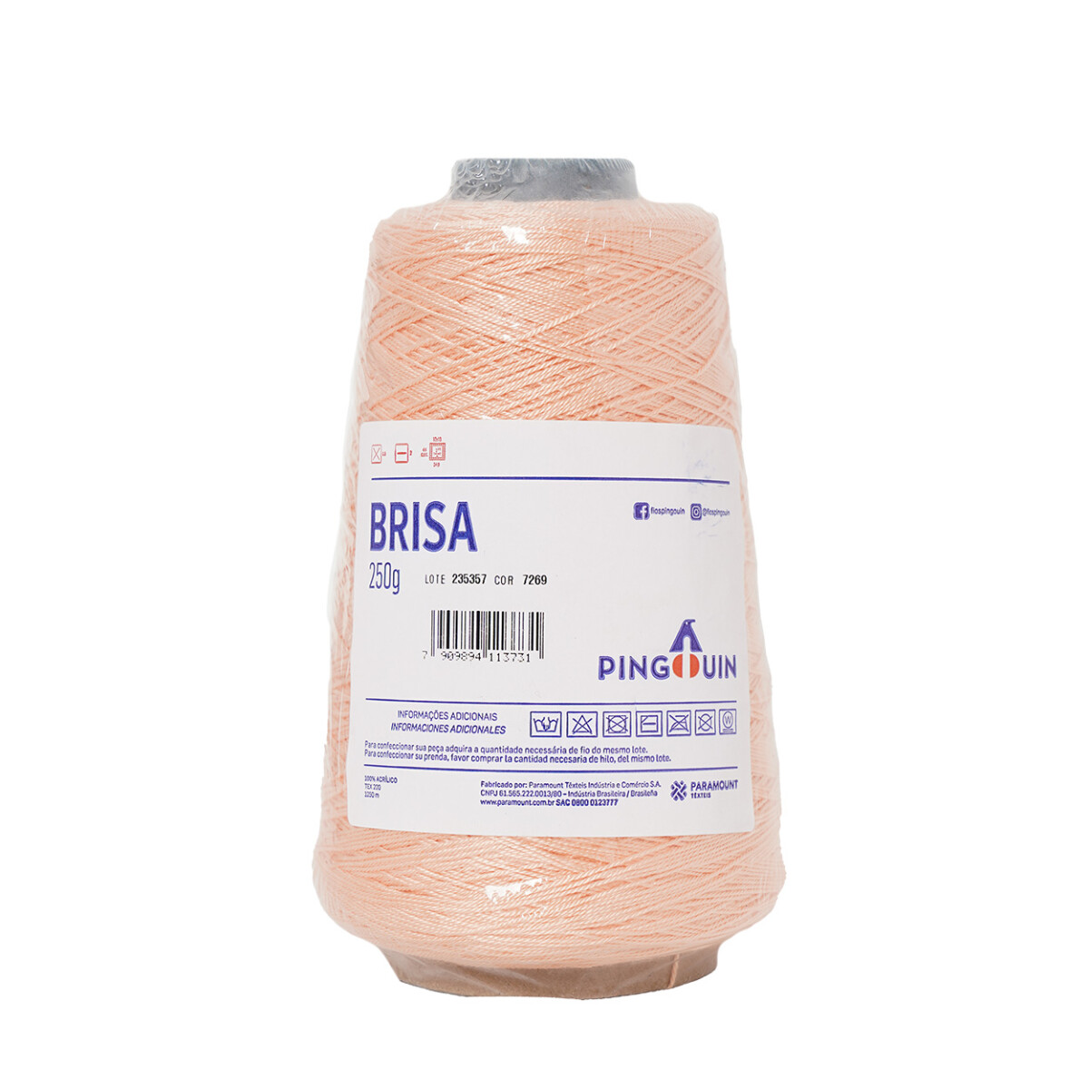 Conos Hilo brisa - peach 