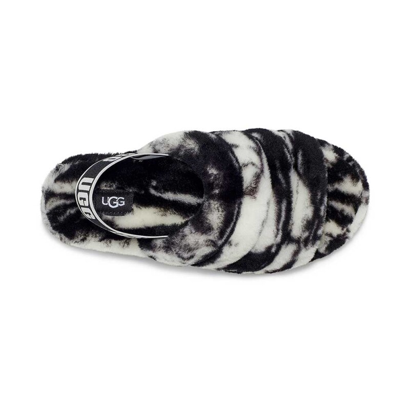 Fluff Yeah Slide Marble W - Mujer Black
