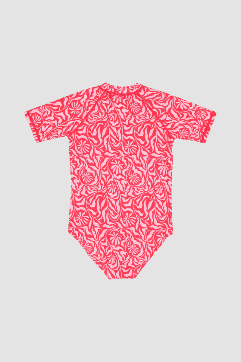Malla manga corta kite 2-16a Rosado