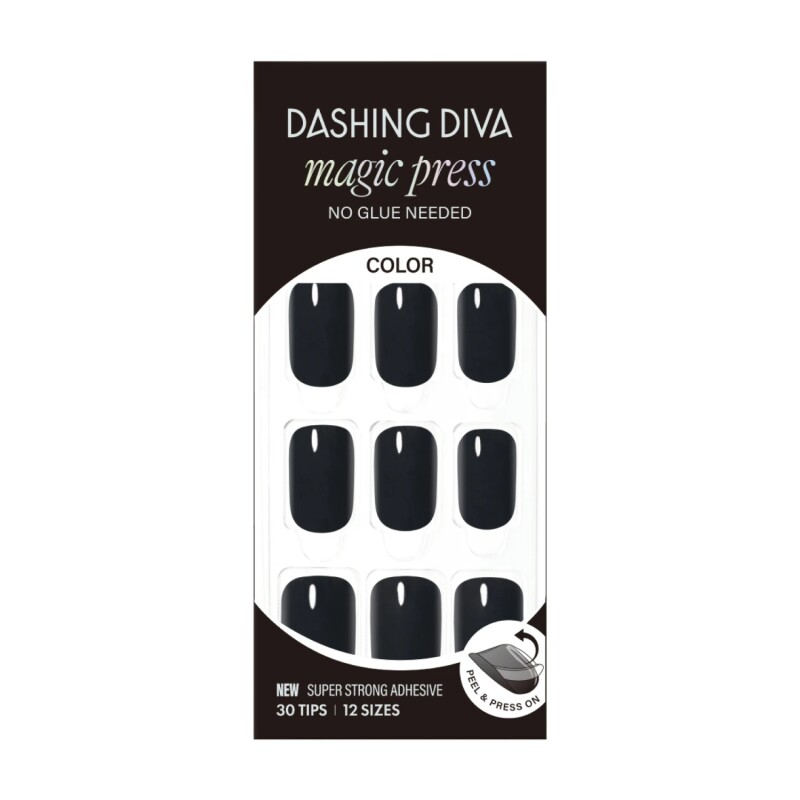 Uñas Postizas Hortensia Steady Black Uñas Postizas Hortensia Steady Black