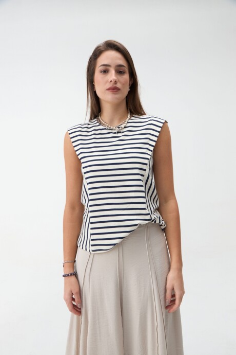 REMERA GOYA Azul
