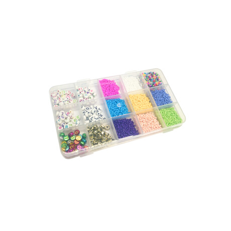 Set de mostacillas multicolor Sc
