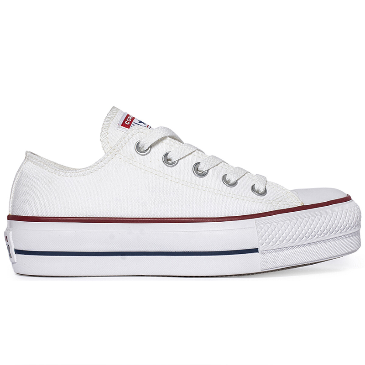 Championes Converse Chuck Taylor As Lift de Unisex - 166587C-557146C - Blanco-rojo 