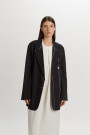 CHAQUETA FITTABLE Negro