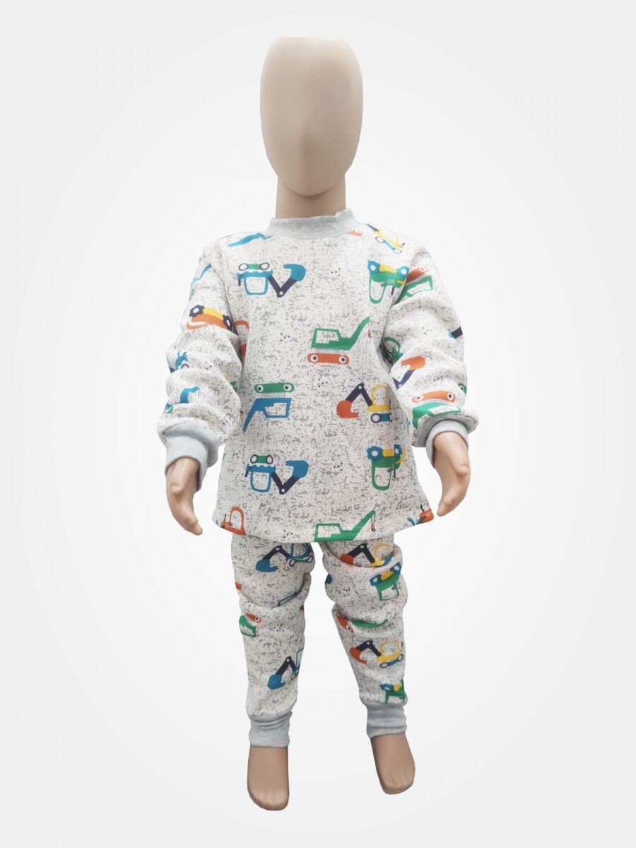 Pijama infantil Sueños - Máquinas 