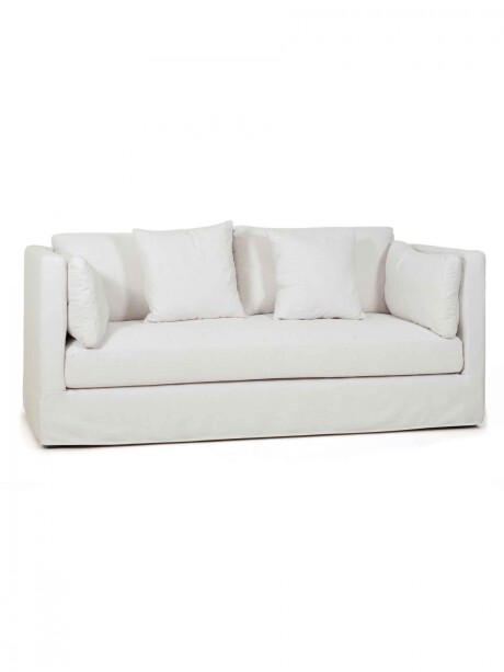 LESTAT SOFA LESTAT 2022 3 PLAZAS TELA HL BLANCO 206X96X84H CM