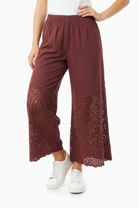 Pantalon Kamelias Terracota