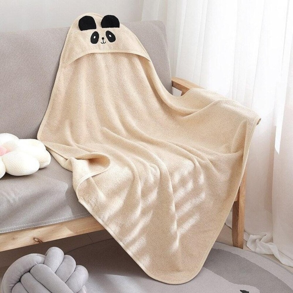 Toalla animales capucha XL panda