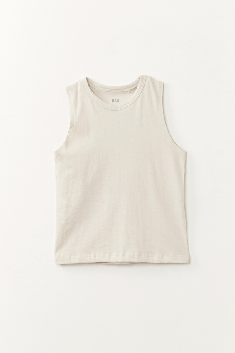 Musculosa básica - Beige 