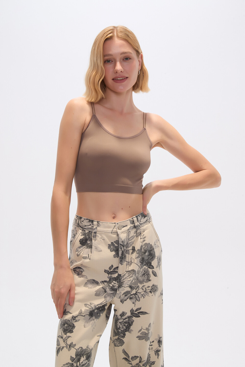 Tops Pimpil Taupe / Mink / Vison