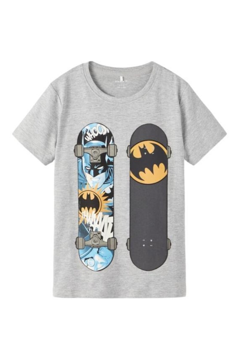Camiseta Manga Corta Batman Grey Melange