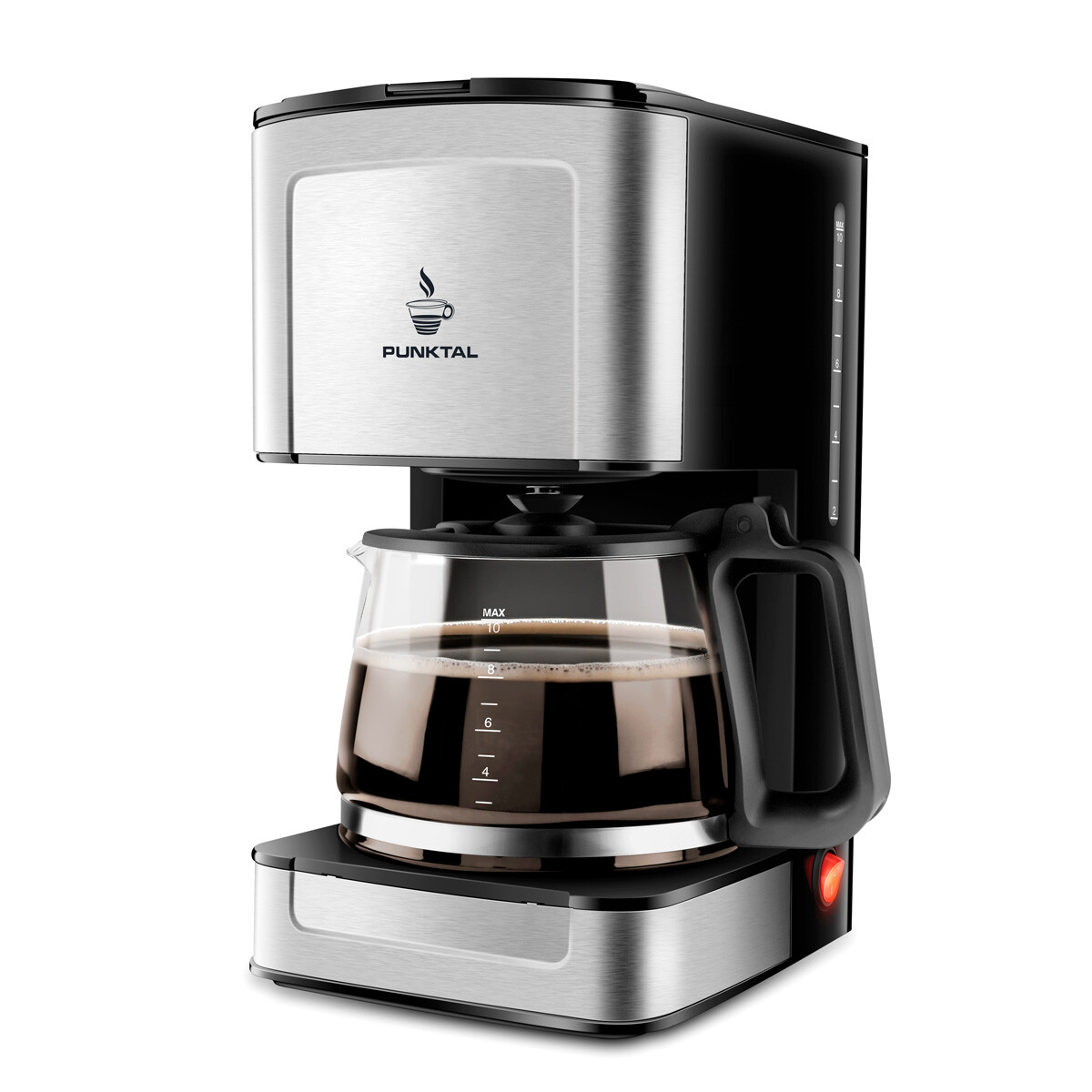 CAFETERA INOX 12 TAZAS PUNKTAL 255CAF 