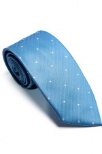 Corbata 8 cm CELESTE