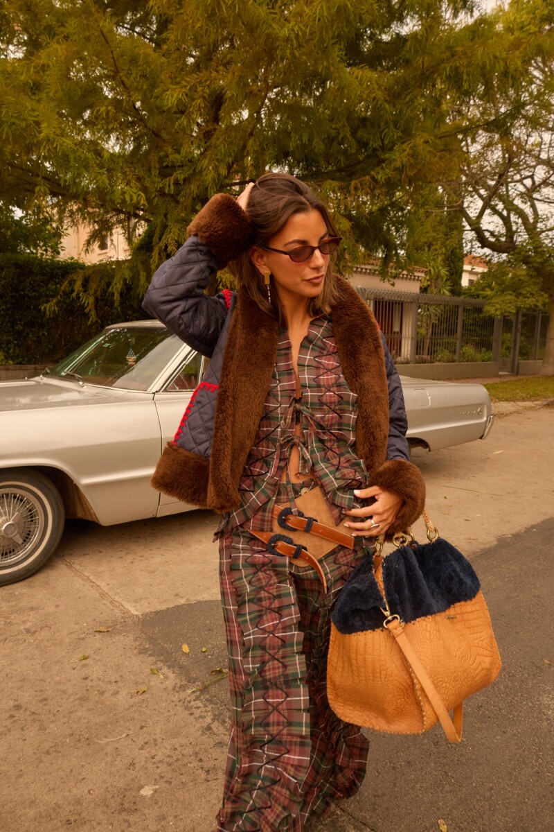 Dancing Queen top Bordeaux / Verde