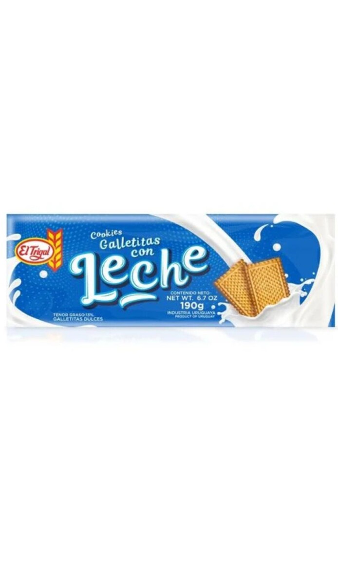 GALLETITA EL TRIGAL CON LECHE 190g 