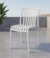 Silla de Exterior Omega Blanco Tiza