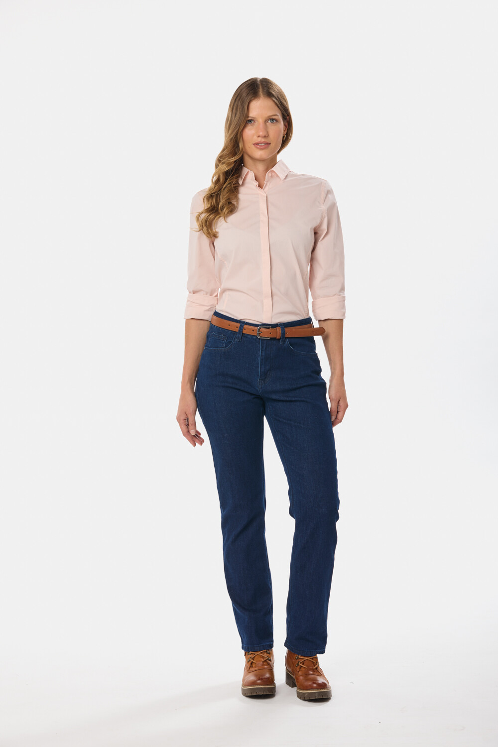 PANTALÓN DE JEAN CLÁSICO Azul