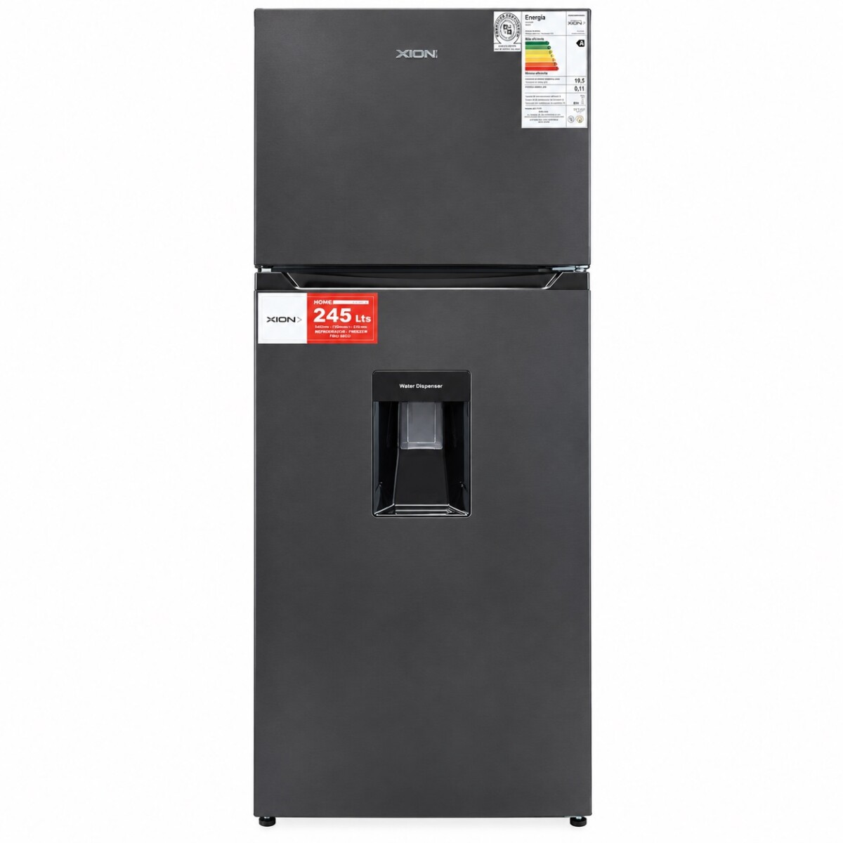 heladera refrigerador 245 litros freezer superior 