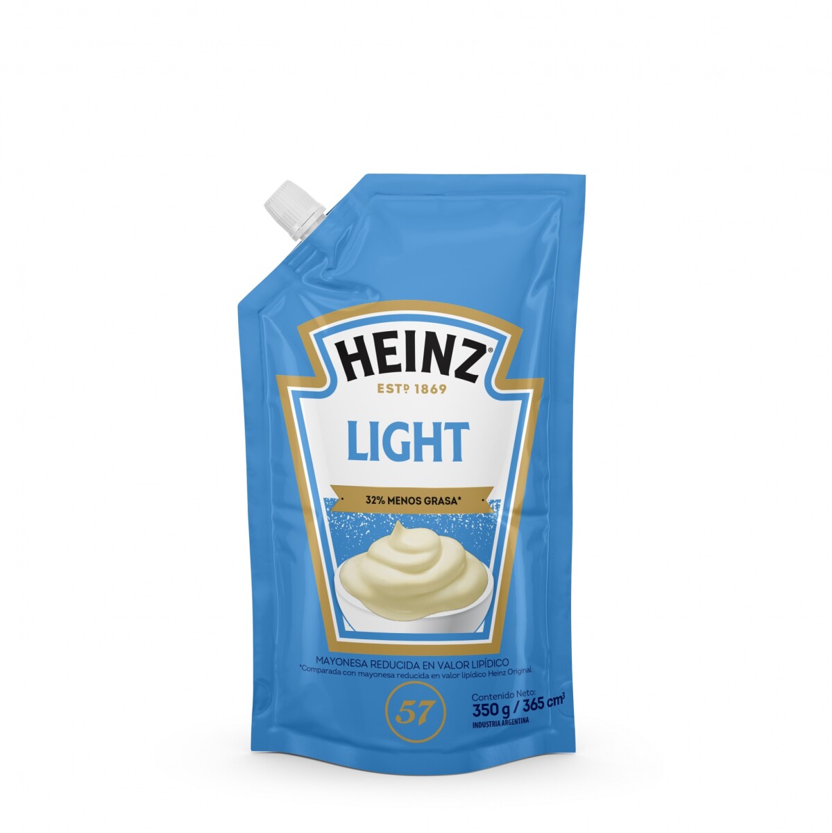 Mayonesa Heinz Light Doypack 350GR 