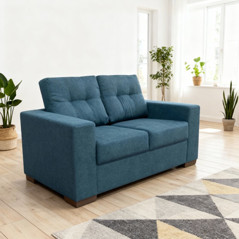 Sofa Montevideo 1.50m Color Azul