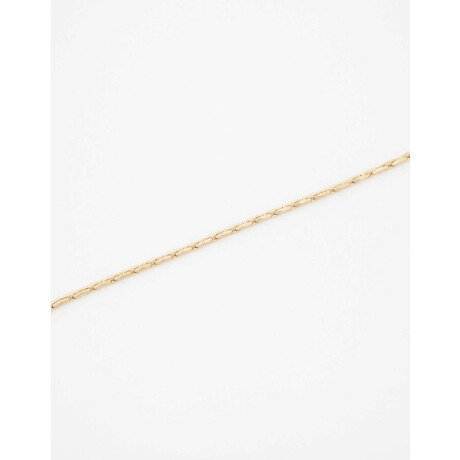 Pulsera Flexible Metal Delicado Dorado