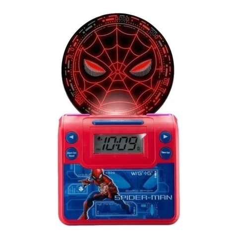 Reloj Despertador Alarma Marvel Spiderman Hombre Araña Reloj Despertador Alarma Marvel Spiderman Hombre Araña