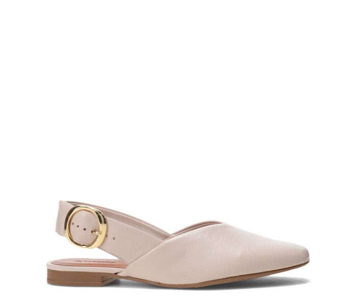 Zapatos de Mujer Bottero Tira Trasera Beige
