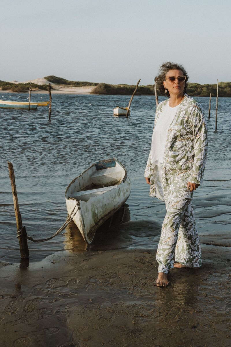 Kimono Bangkok - Verde agua 