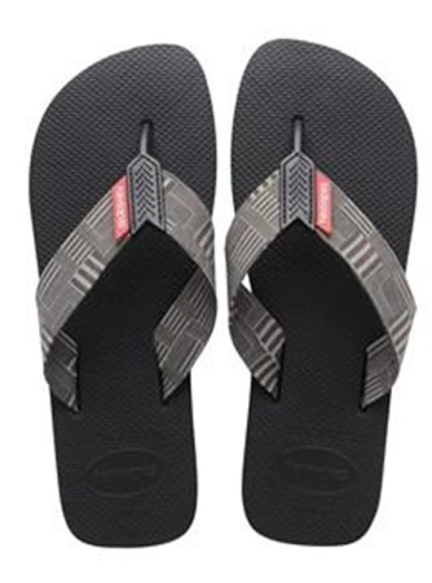CHINELA HAVAIANAS SANDALIA URBAN SERIES NEGRO MASCULINO T. 39-40 
