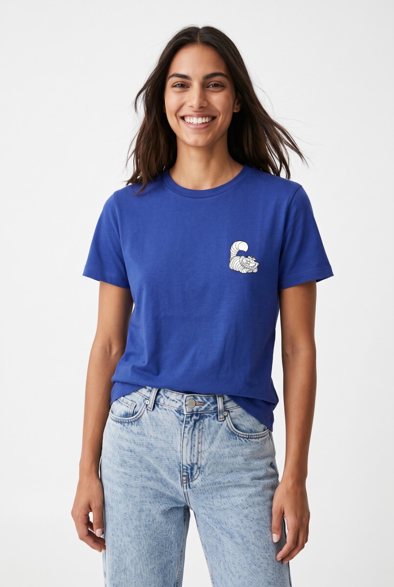 REMERA ALICIA - AZUL 