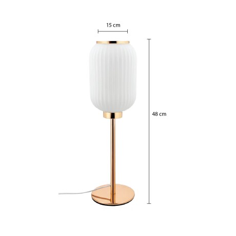 ARTEFACTO DE MESA PIRCE Luminaria de Mesa Pirce Bronce