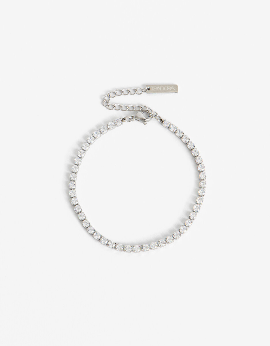 Pulsera Tennis De Acero 