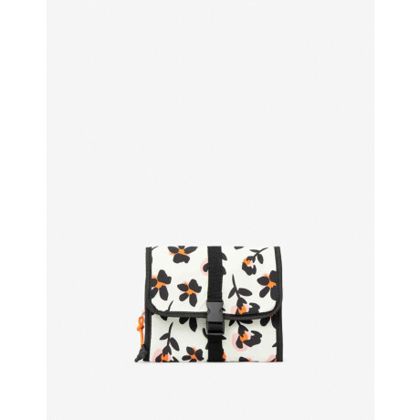 Porta Cosméticos Desplegable Estampado Flores