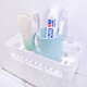 Estante Baño Ducha Plastico Organizador Adhesivo Ducha Blanco Estante Baño Ducha Plastico Organizador Adhesivo Ducha Blanco