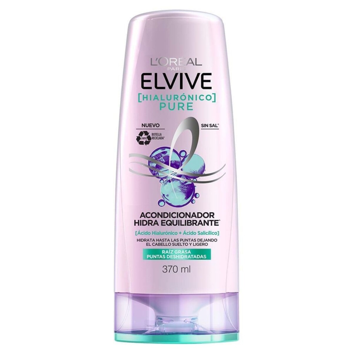 ACONDICIONADOR ELVIVE 370 ML HIALURONICO PURE 