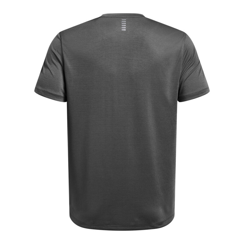 UA LAUNCH SHORTSLEEVE-ORG GRY-025