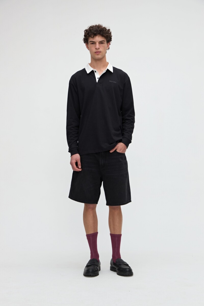 Remera polo Nicky - Negro 
