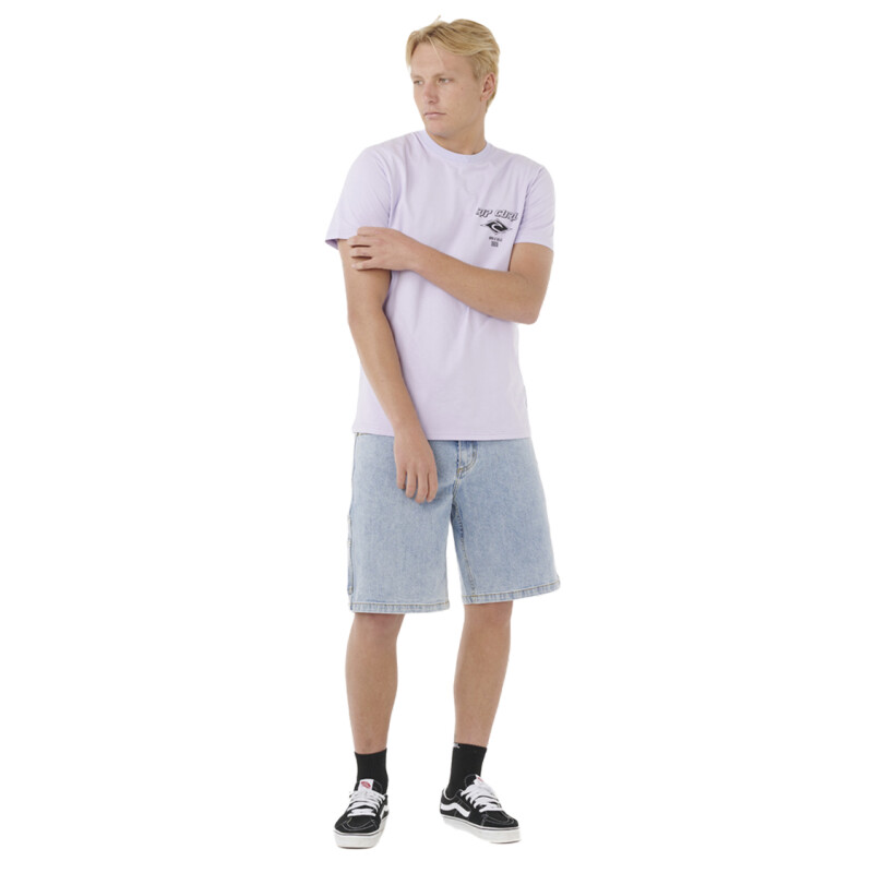 Remera Rip Curl Fade Out Icon - Lila Remera Rip Curl Fade Out Icon - Lila