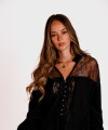 Camisa Viena (PRE VENTA) negro