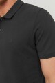 Camiseta Polo Basic Black