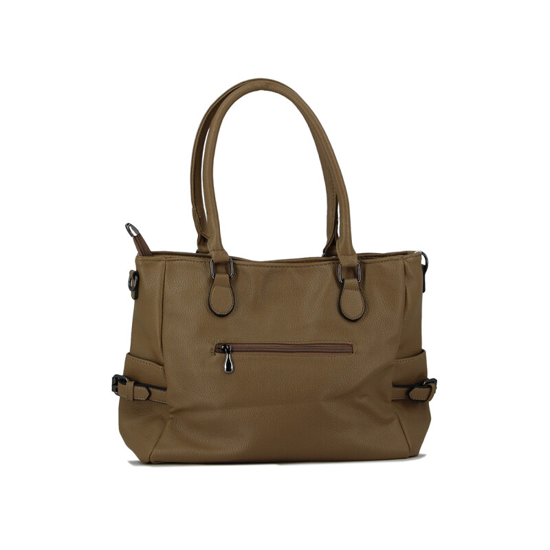 Darkness Cartera C/correa Larga Y Corta Marron Claro