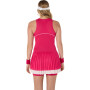 Vestido Tenis Match Dress Mujer Bright Rose