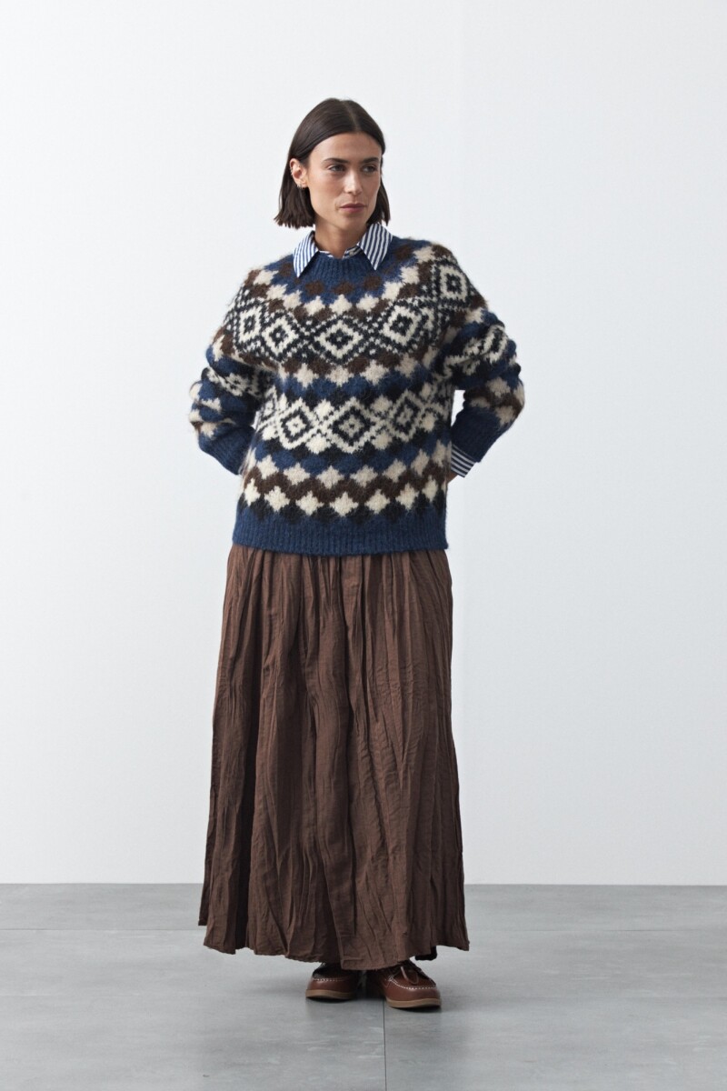 SWEATER SIRO Azul Oscuro