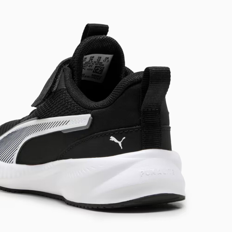 Championes PUMA Flyer 3 AC + PS Niños 401527 01 Negro-blanco