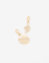 Dijes Lucky charm Set De Dijes Ojito Y Víbora - Dorado