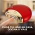 Corta Uñas Eléctrico Portátil USB C/ Función Lima Recargable Color Rojo