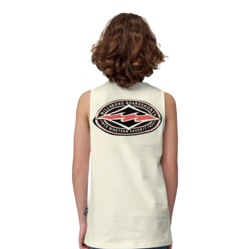 Musculosa Billabong Diamond Vision Singlet - Beige Musculosa Billabong Diamond Vision Singlet - Beige