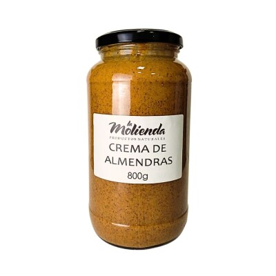 Crema De Almendras La Molienda 800g Manteca De Almendras 800g