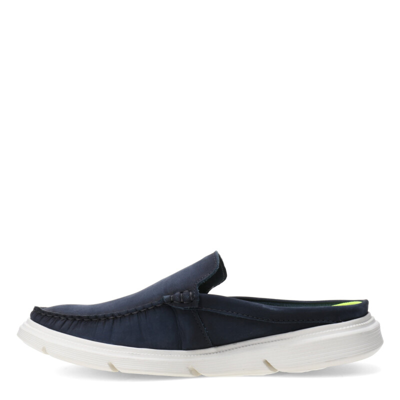 Zapatos de Hombre Democrata YUGUI descalzo atrás Azul Jean