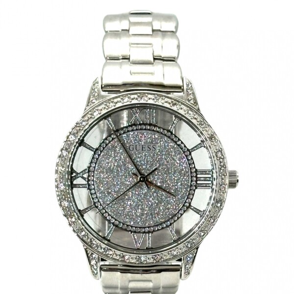 GUESS STEEL W1013L1 Plateadouniforme